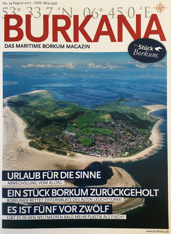 No.54 BURKANA - Das maritime Borkum Magazin