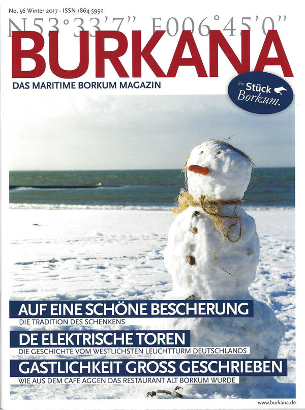 No. 56 BURKANA - Das maritime Borkum Magazin