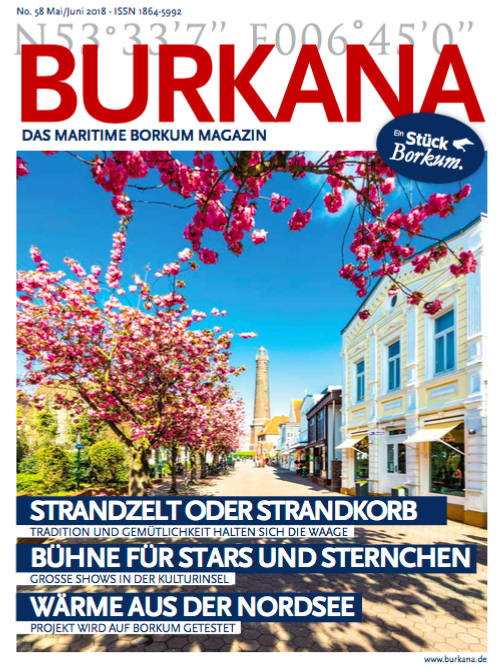 No. 58 BURKANA - Das maritime Borkum Magazin