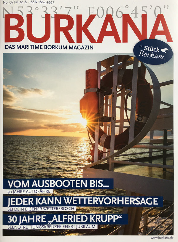 No. 59  BURKANA - Das maritime Borkum Magazin