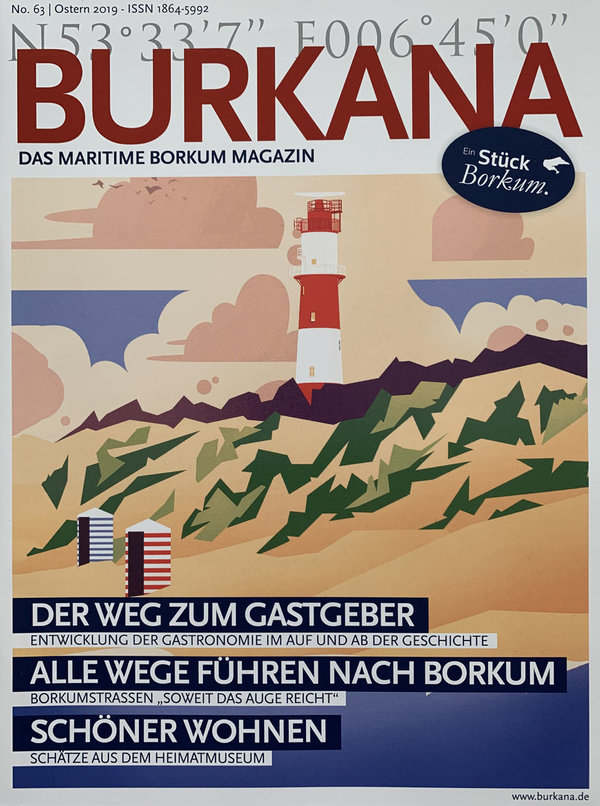 No.63 BURKANA - Das maritime Borkum Magazin