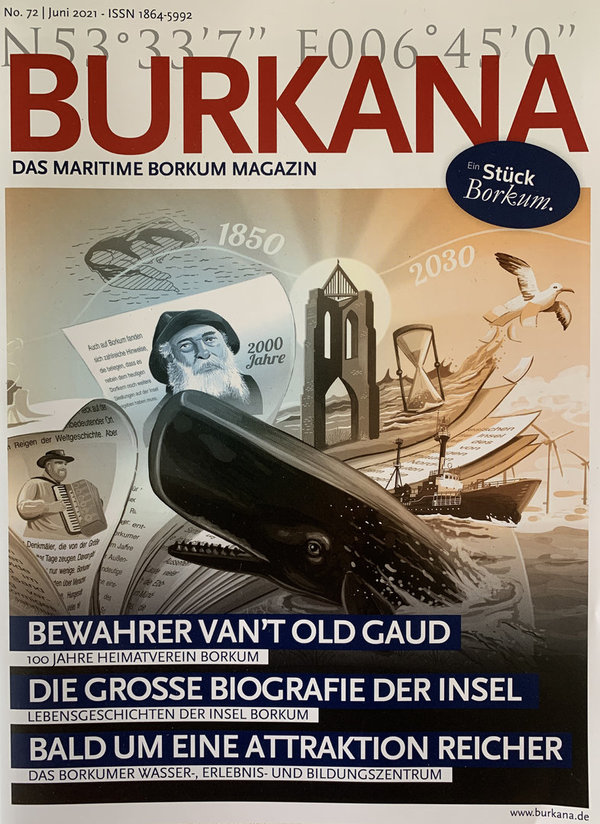 No.72  BURKANA - Das maritime Borkum Magazin