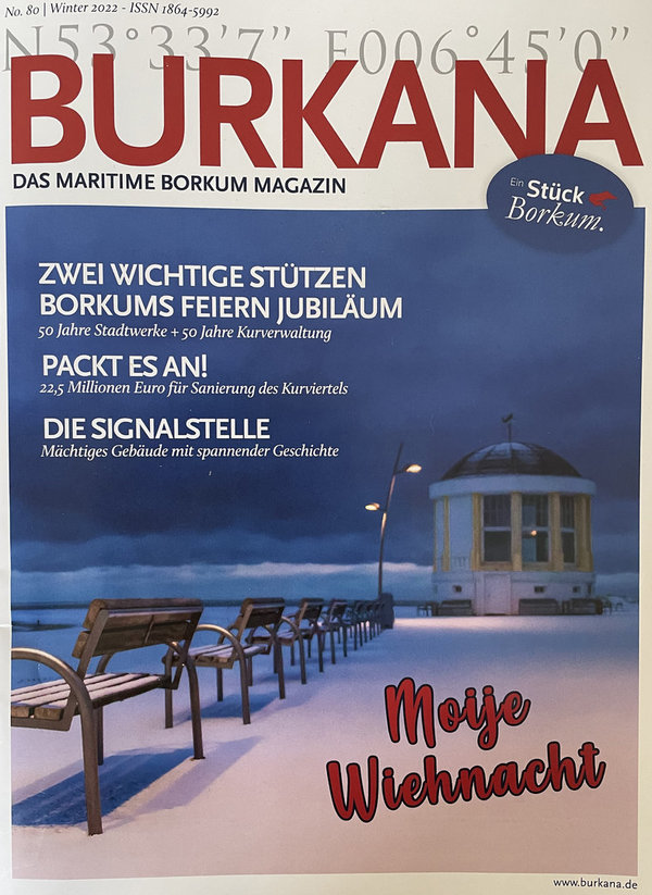 No.80  BURKANA - Das maritime Borkum Magazin